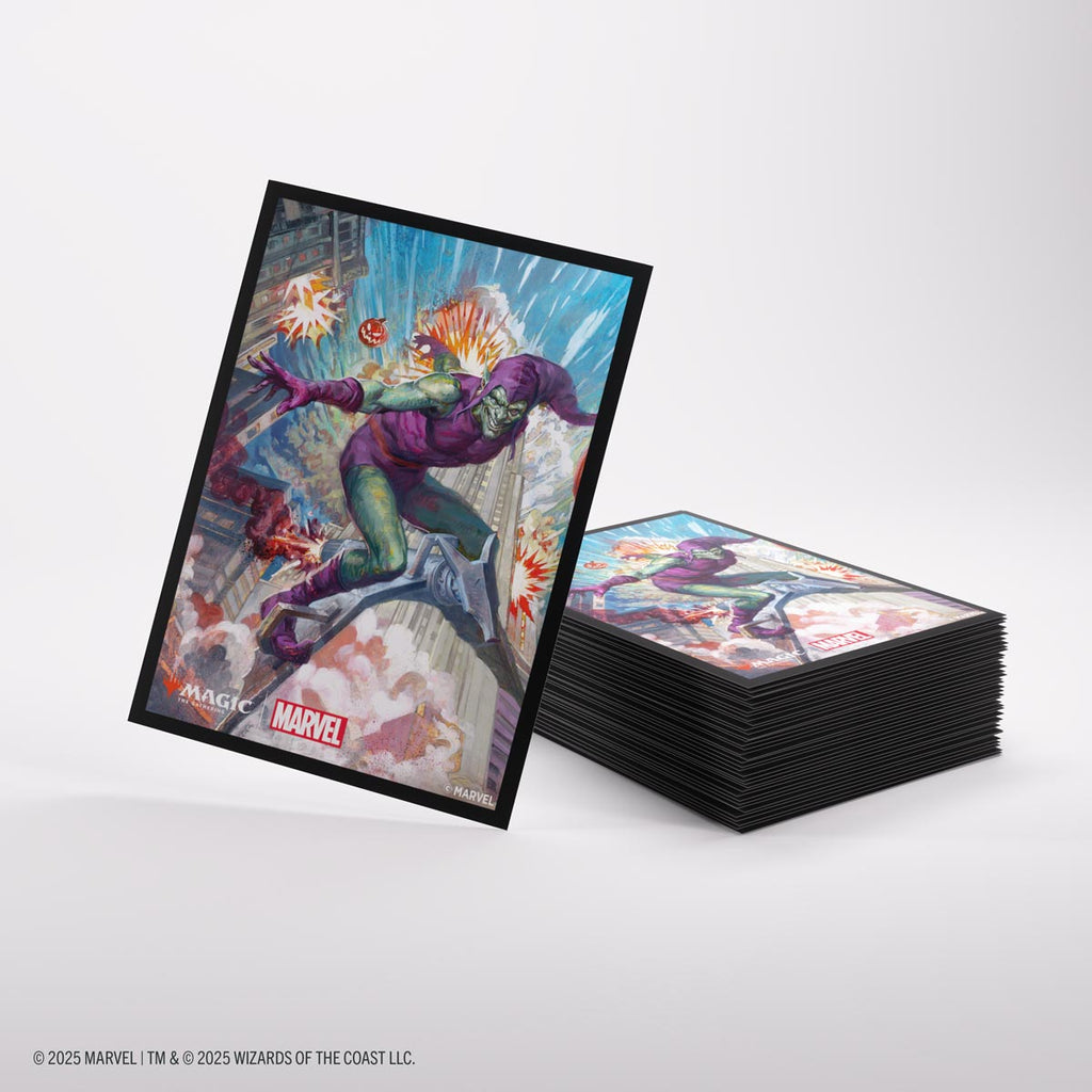 Magic: The Gathering Marvel's Spider-Man Premium Art Sleeves - Green Goblin