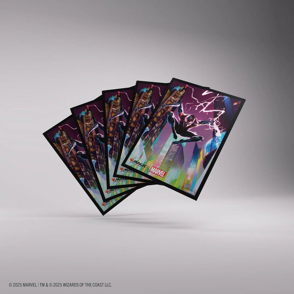 Magic: The Gathering Marvel's Spider-Man Premium Art Sleeves - Spider-Man Miles Morales