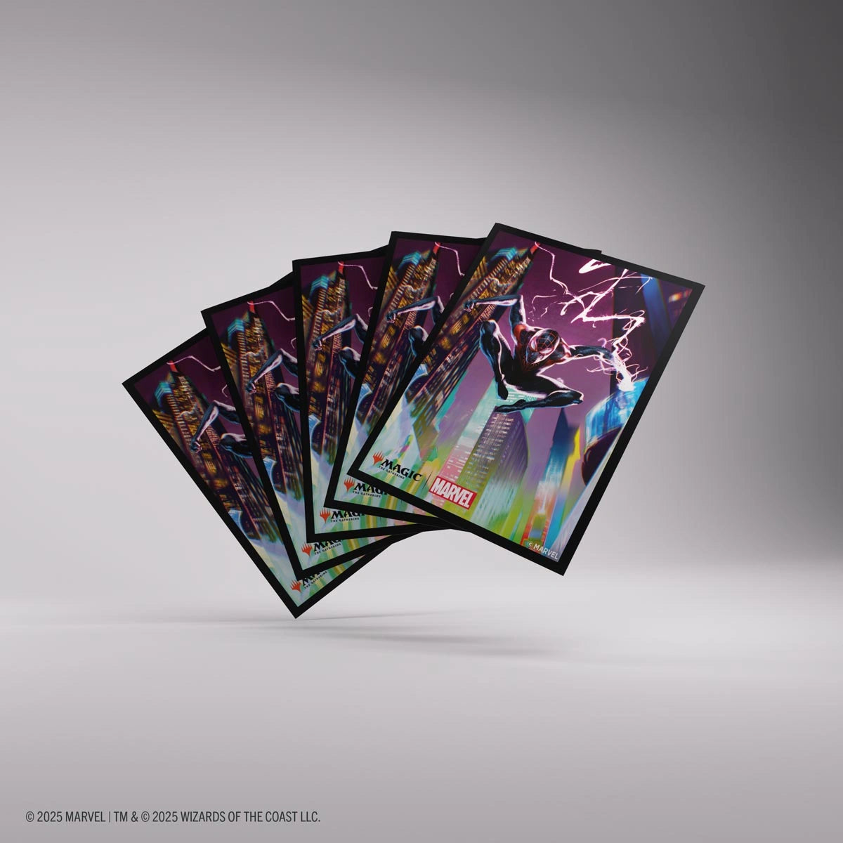 Magic: The Gathering Marvel's Spider-Man Premium Art Sleeves - Spider-Man Miles Morales