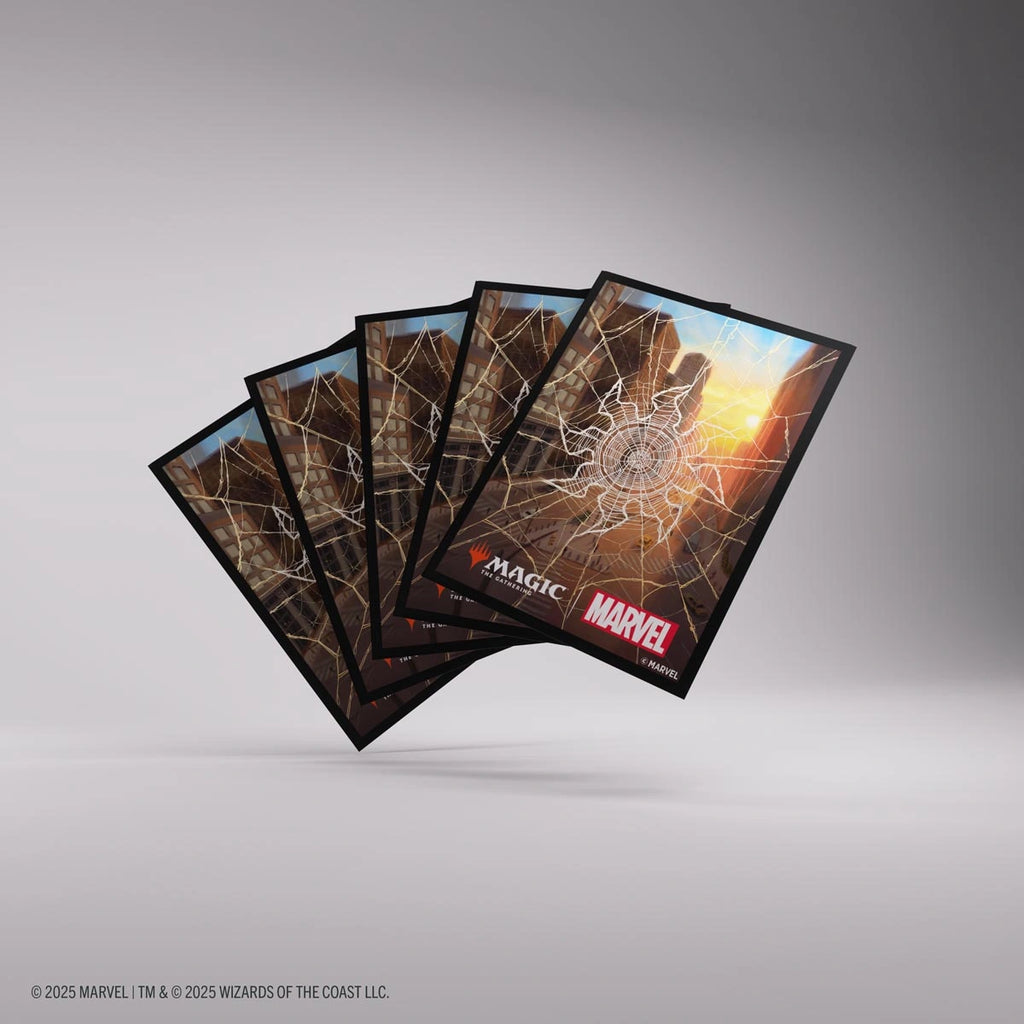 Magic: The Gathering Marvel's Spider-Man Premium Art Sleeves - Plains
