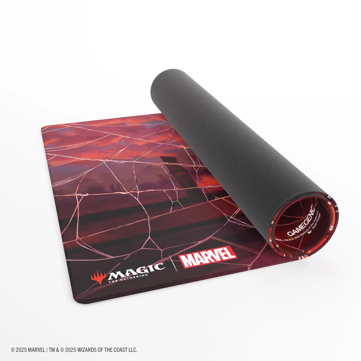 Magic: The Gathering Marvel's Spider-Man Shiny Playmat Mountain