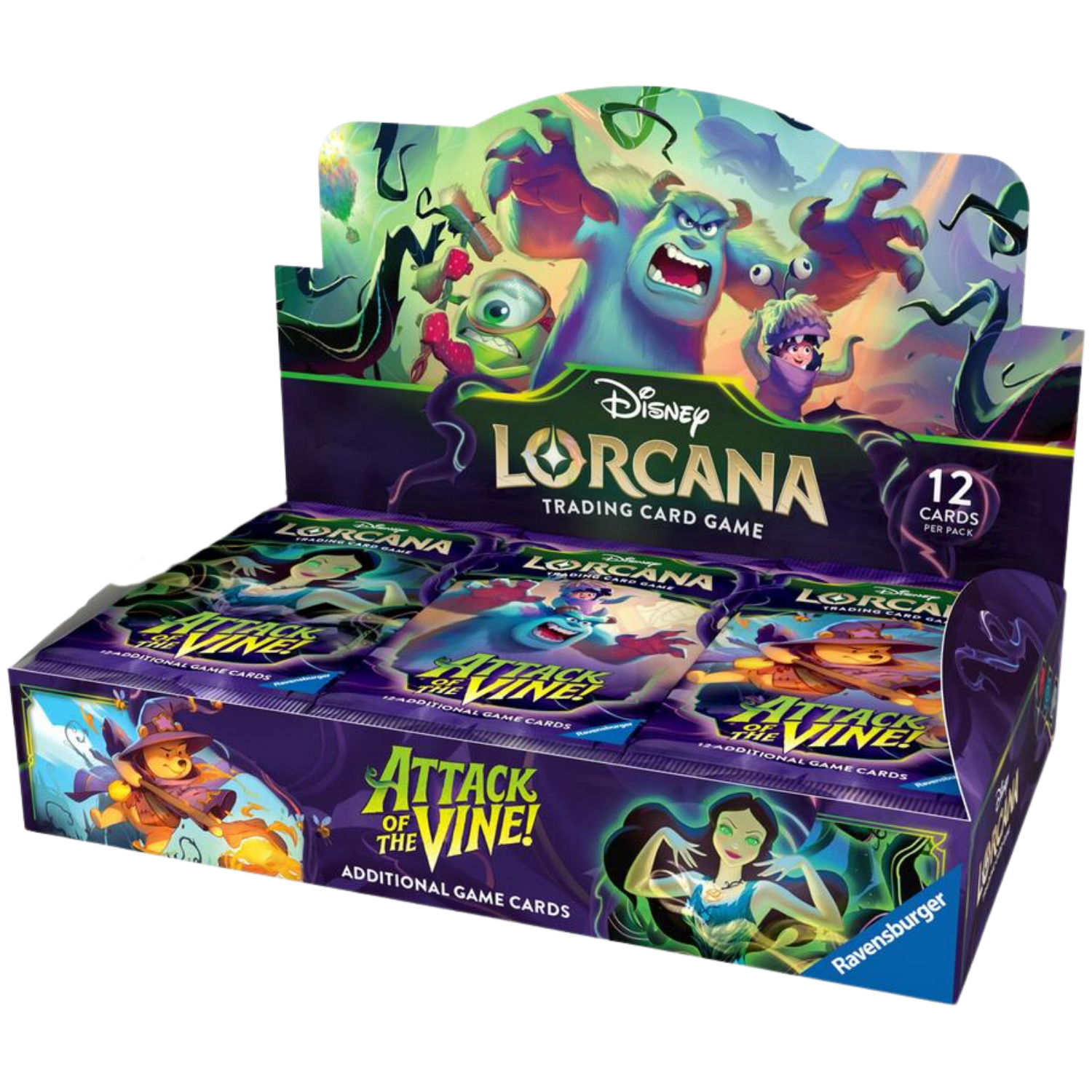 PRE-ORDER: Disney Lorcana: Attack of the Vine! - Booster Box (Expected Release on  July 24, 2026)