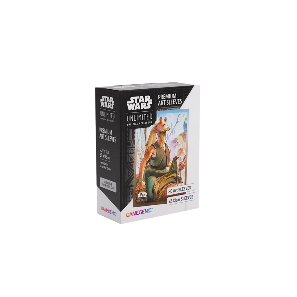 PRE-ORDER: Star Wars Unlimited: Homeworlds - Jar Jar Binks Premium Art Sleeves (Expected Release on  October 9, 2026)