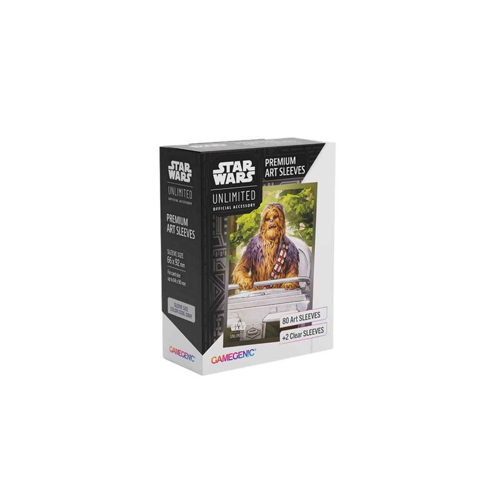 PRE-ORDER: Star Wars Unlimited: Homeworlds - Chewbacca Premium Art Sleeves (Expected Release on  October 9, 2026)