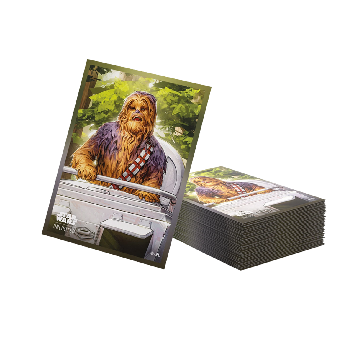 PRE-ORDER: Star Wars Unlimited: Homeworlds - Chewbacca Premium Art Sleeves (Expected Release on  October 9, 2026)