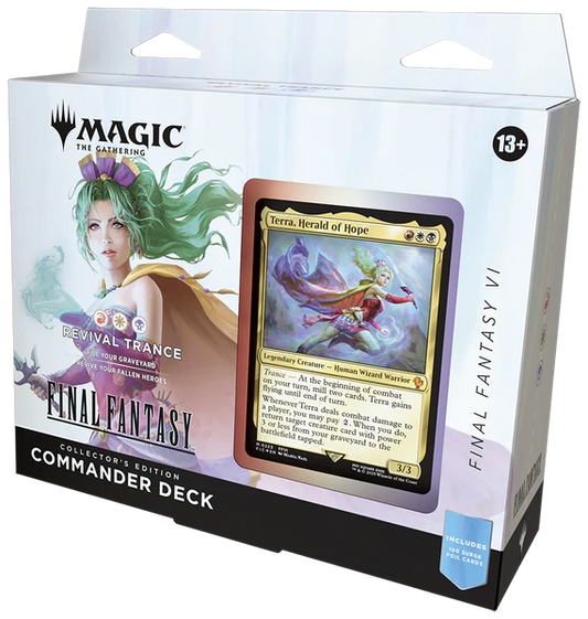 PRE-ORDER: Magic the Gathering: Final Fantasy VI Commander Deck - Revival Trance (Expected Release June 13, 2025)