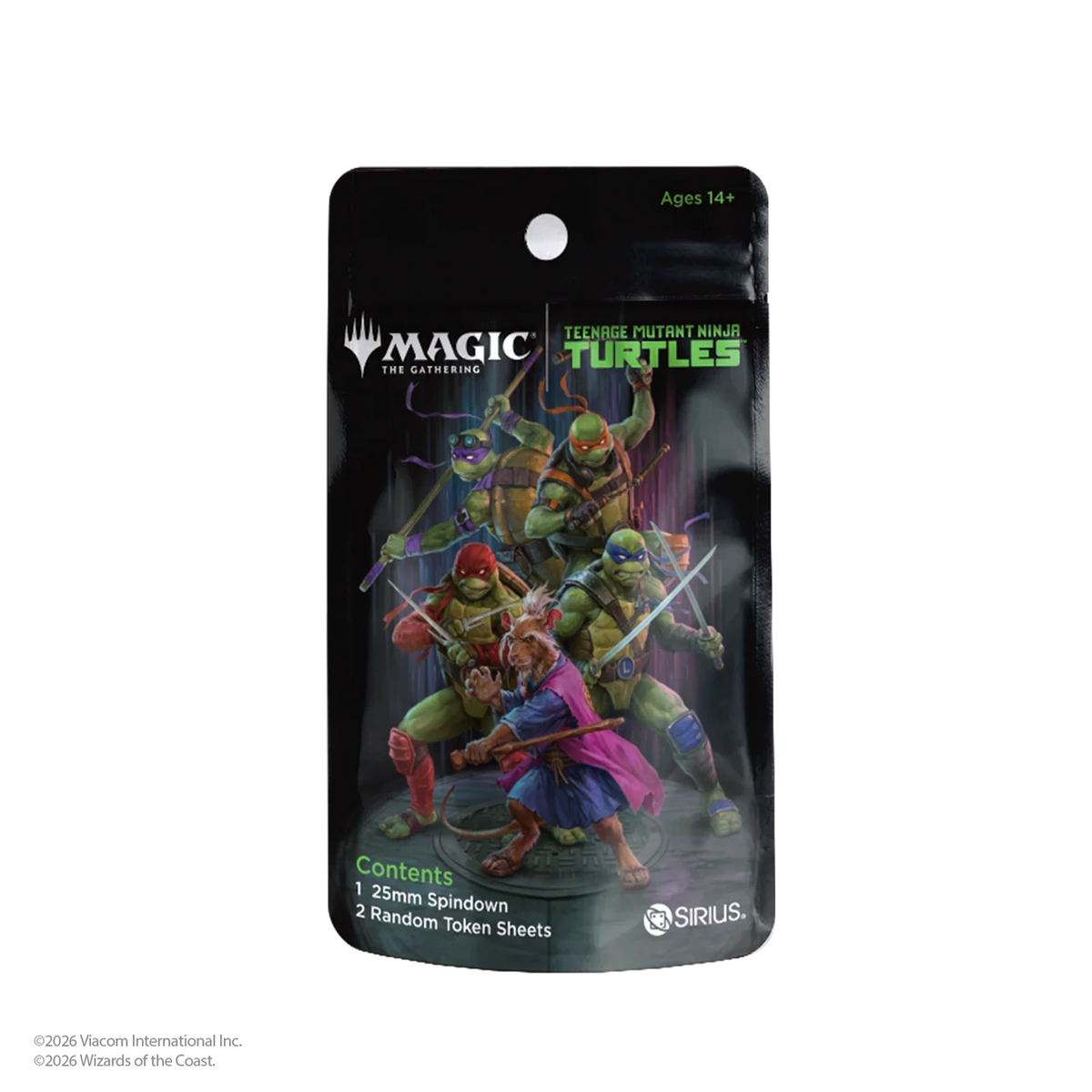 Magic The Gathering: TMNT Dice Packs