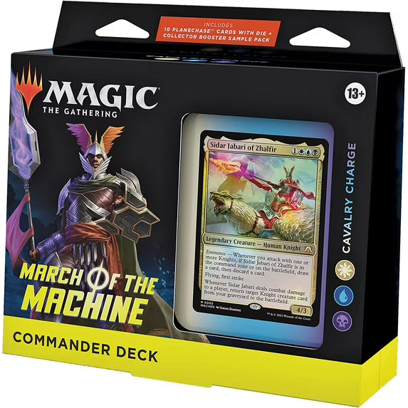 Magic The Gathering March Of The Machine Commander Deck Cavalry Charge
