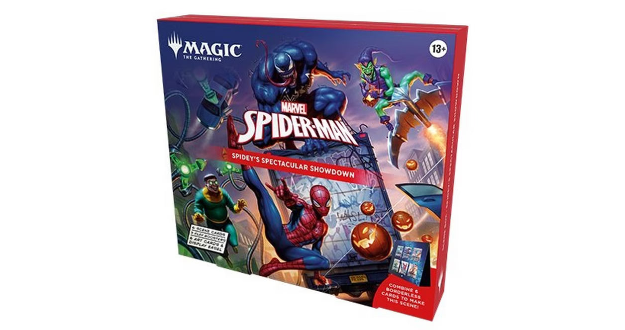 Magic The Gathering CCG: Marvel's Spider Man Scene Box Carton