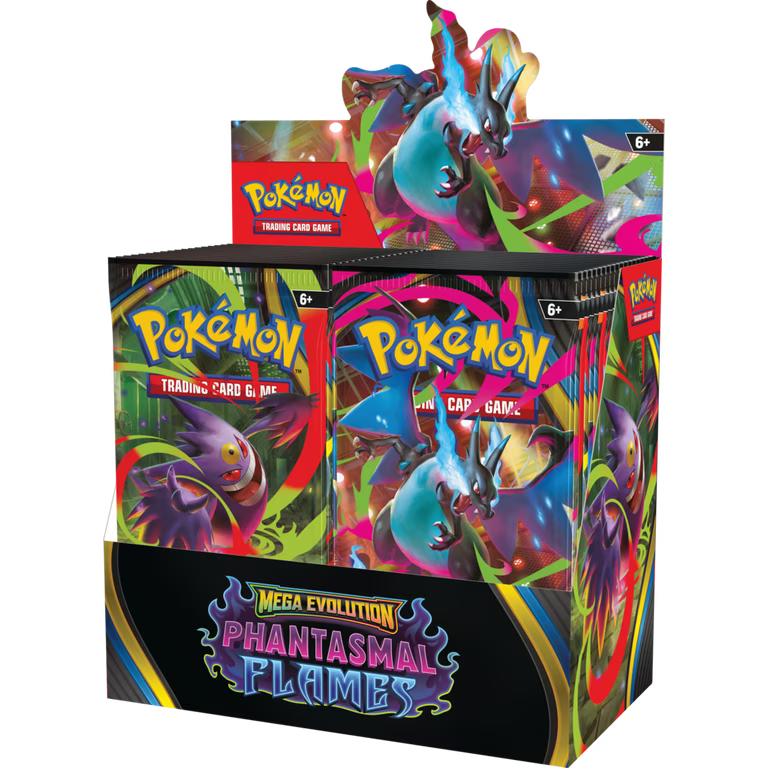 Pokemon TCG Mega Evolution Phantasmal Flames Booster Box