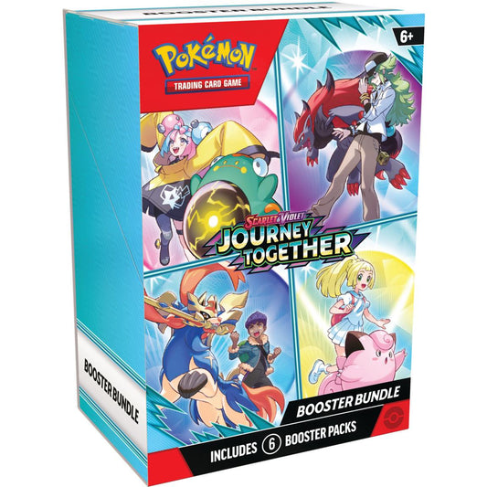PRE-ORDER: Pokemon TCG Journey Together Booster Bundle (Expected Release March 28, 2025)