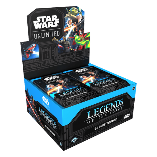 PRE-ORDER: Star Wars Legends of the Force Booster Box (Expected Release July 11, 2025)