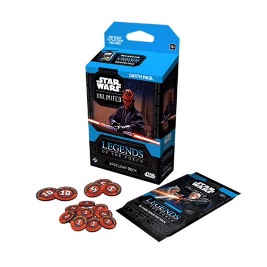 PRE-ORDER: Star Wars Legends of the Force Spotlight Deck - Darth Maul (Expected Release July 11, 2025)