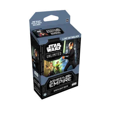 PRE-ORDER: Star Wars Unlimited: Ashes of the Empire - Spotlight Deck: Luke Skywalker (Expected Release on  July 17, 2026)