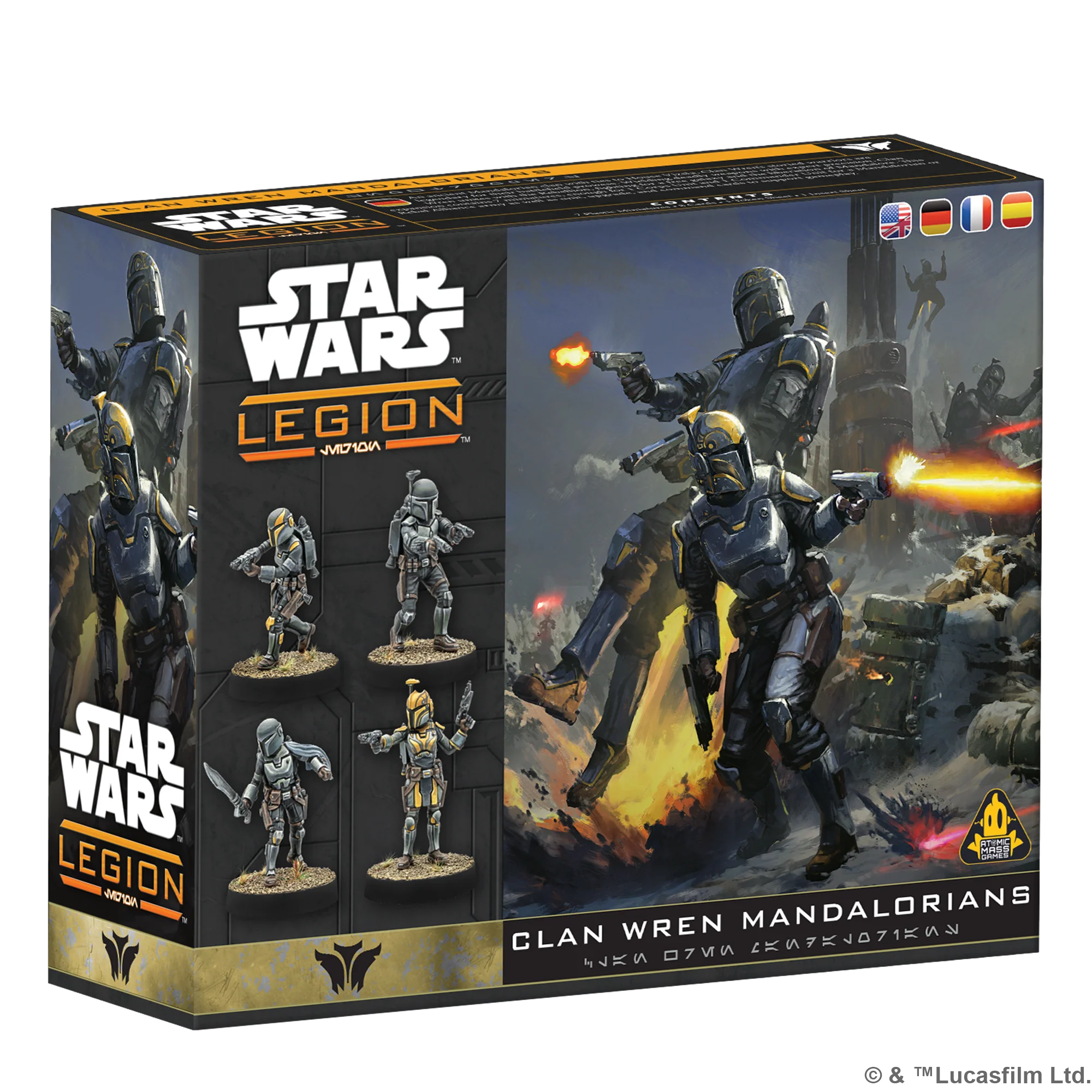 Star Wars: Legion - Clan Wren Mandalorians