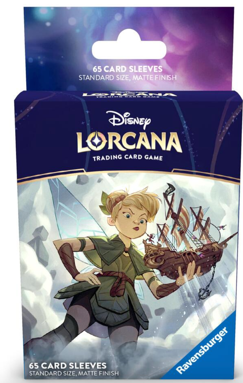 Disney Lorcana Reign Of Jafar Card Sleeves- Tinker Bell