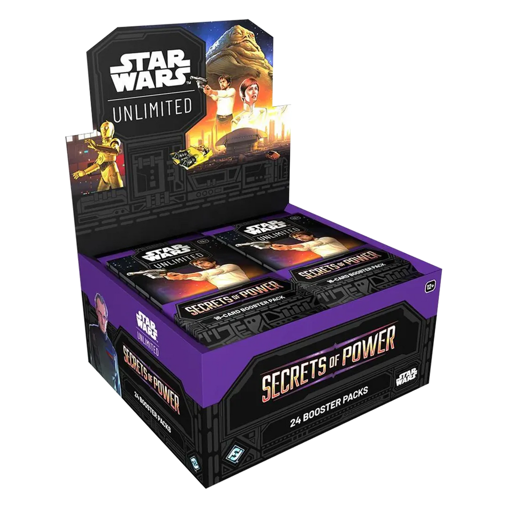 PRE-ORDER: Star Wars Unlimited: Secrets of Power Display Booster Box (Expected Release on November 7, 2025)