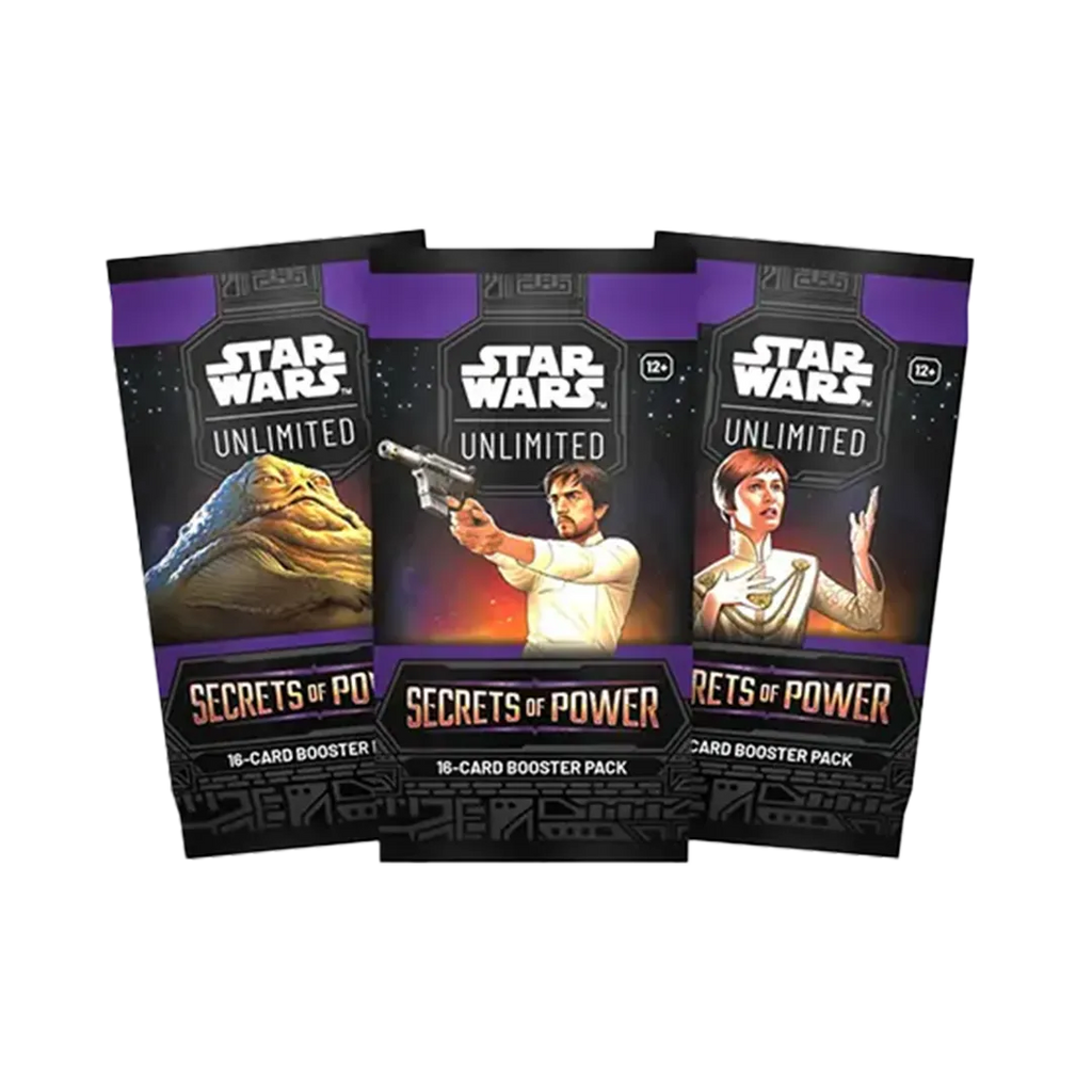 PRE-ORDER: Star Wars Unlimited: Secrets of Power Display Booster Box (Expected Release on November 7, 2025)