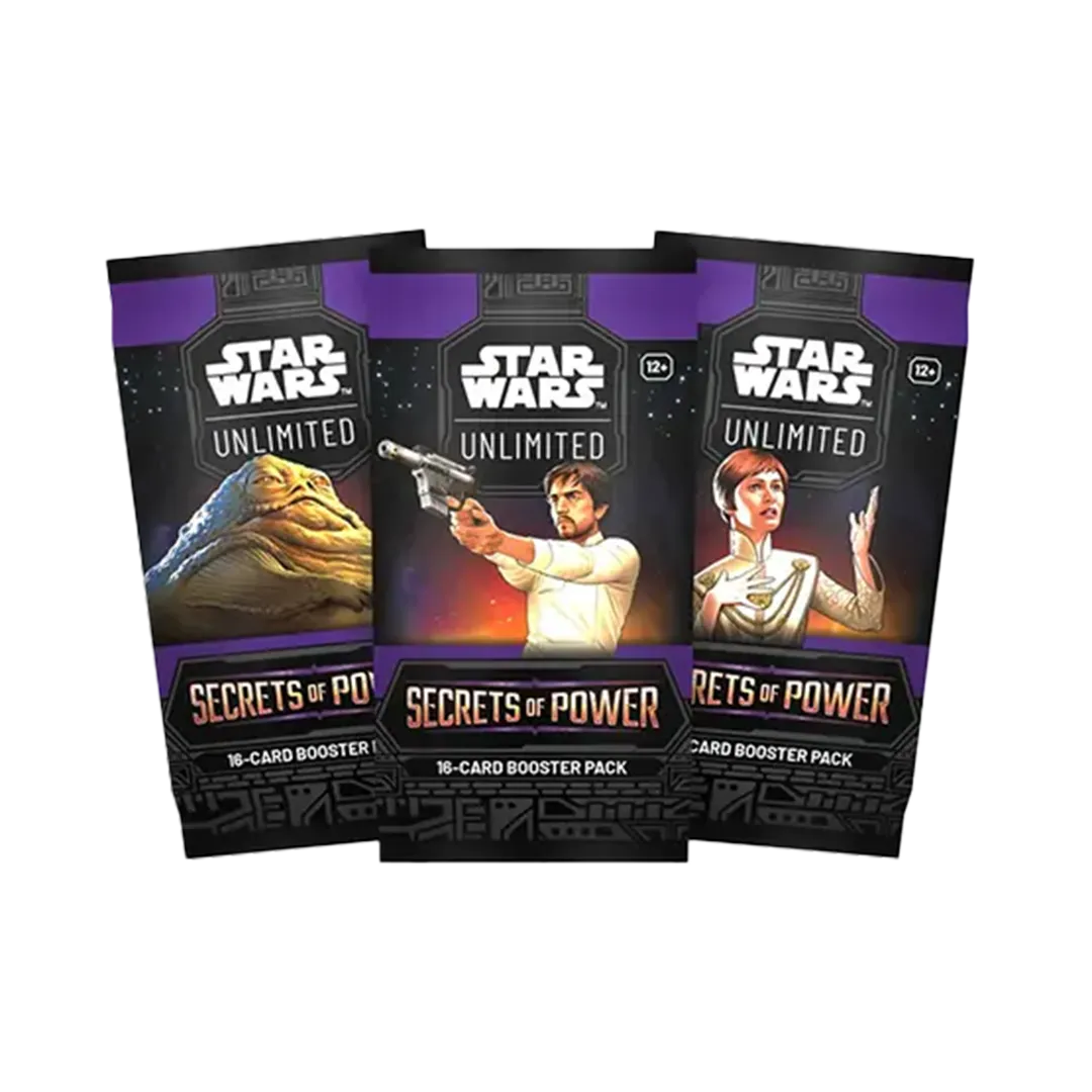 PRE-ORDER: Star Wars Unlimited: Secrets of Power Display Booster Box (Expected Release on November 7, 2025)