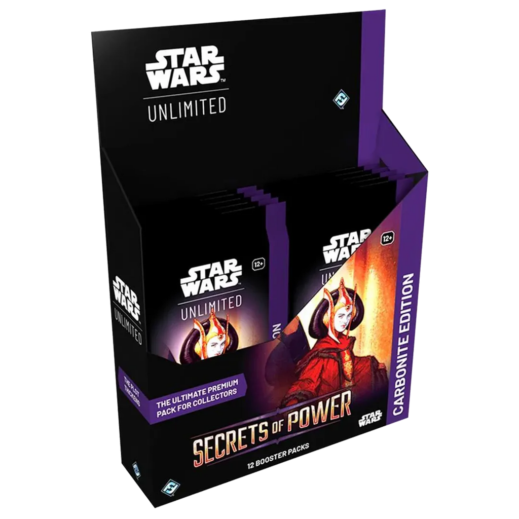 PRE-ORDER: Star Wars Unlimited: Secrets of Power Carbonite Edition Booster Box (Expected Release on November 7, 2025)