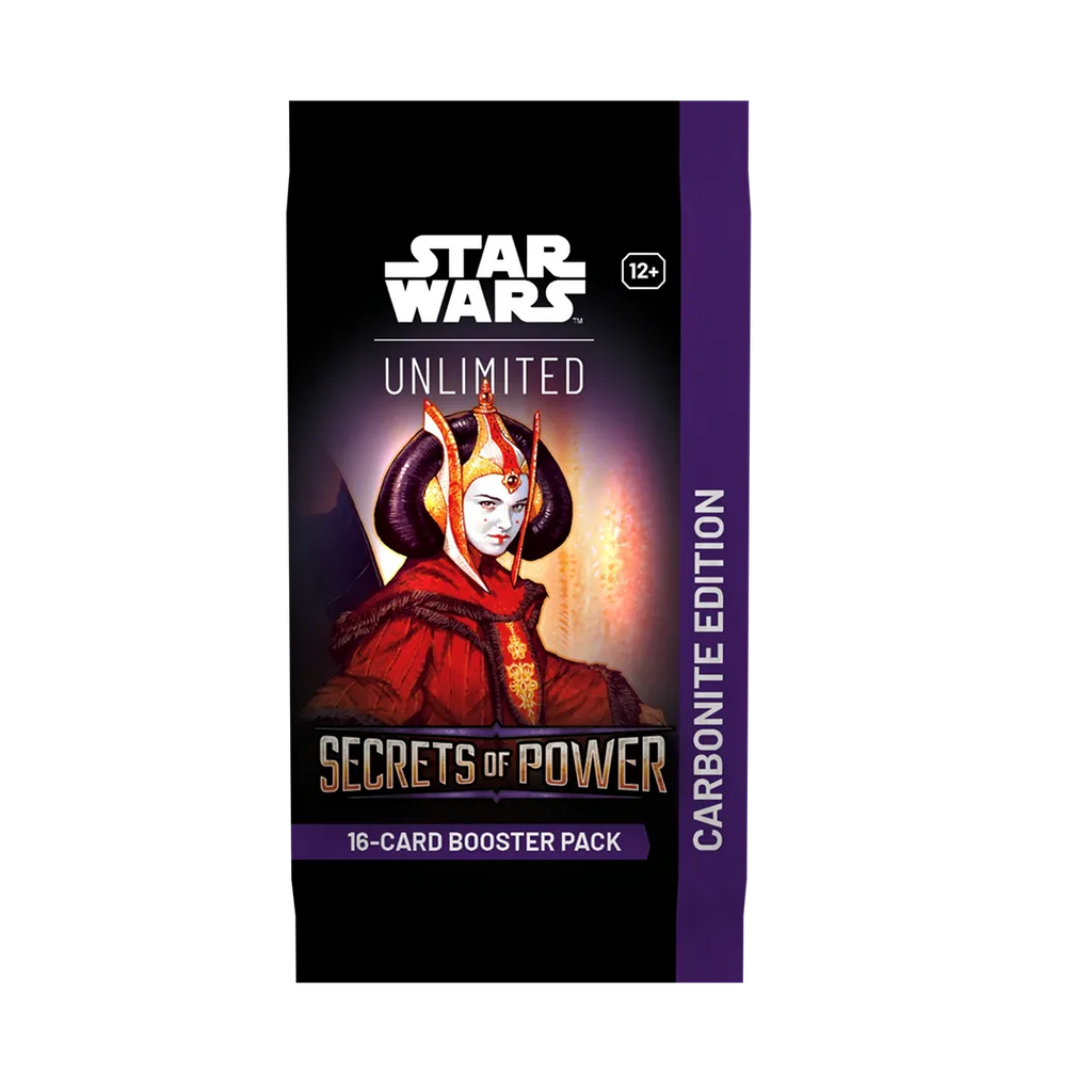PRE-ORDER: Star Wars Unlimited: Secrets of Power Carbonite Edition Booster Box (Expected Release on November 7, 2025)
