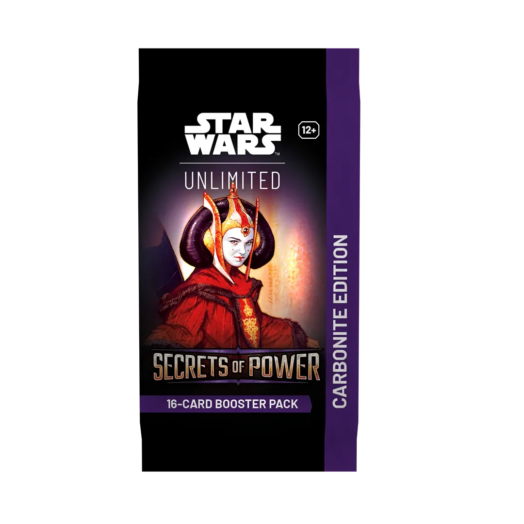 PRE-ORDER: Star Wars Unlimited: Secrets of Power Carbonite Edition Booster Box (Expected Release on November 7, 2025)