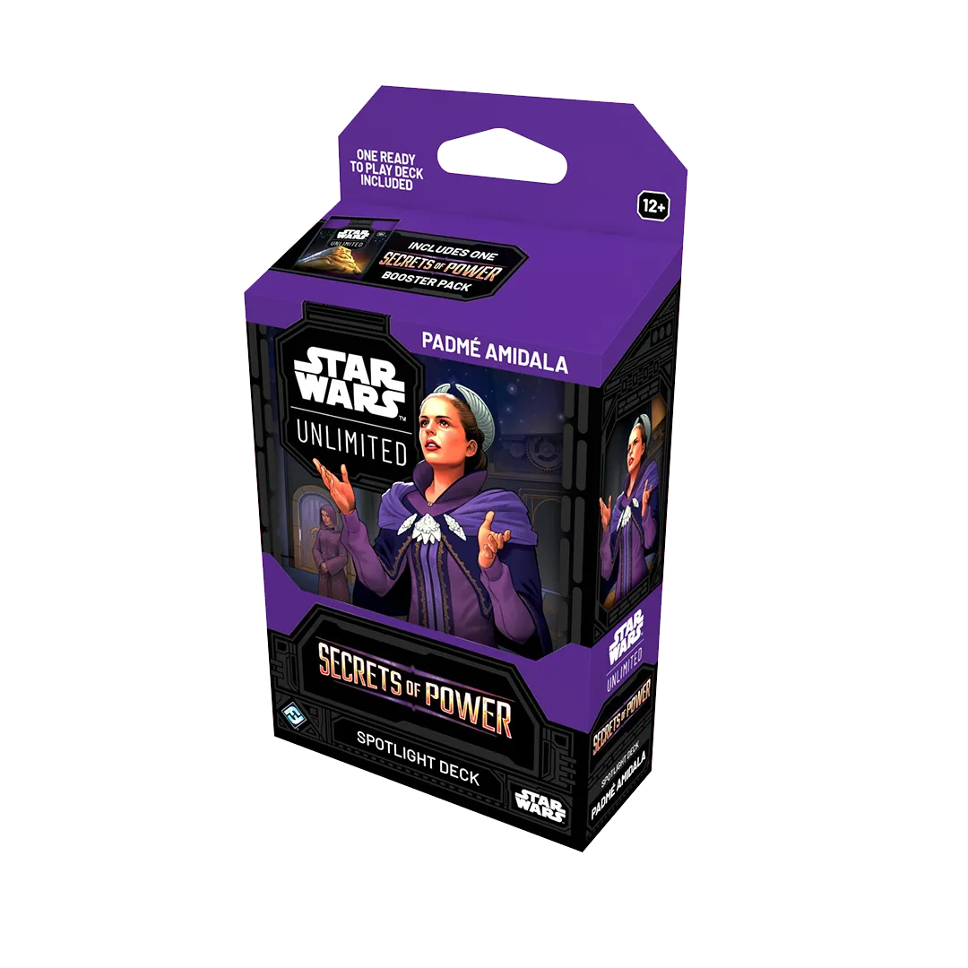 PRE-ORDER: Star Wars Unlimited: Secrets of Power Padmé Amidala Spotlight Deck (Expected Release on November 7, 2025)