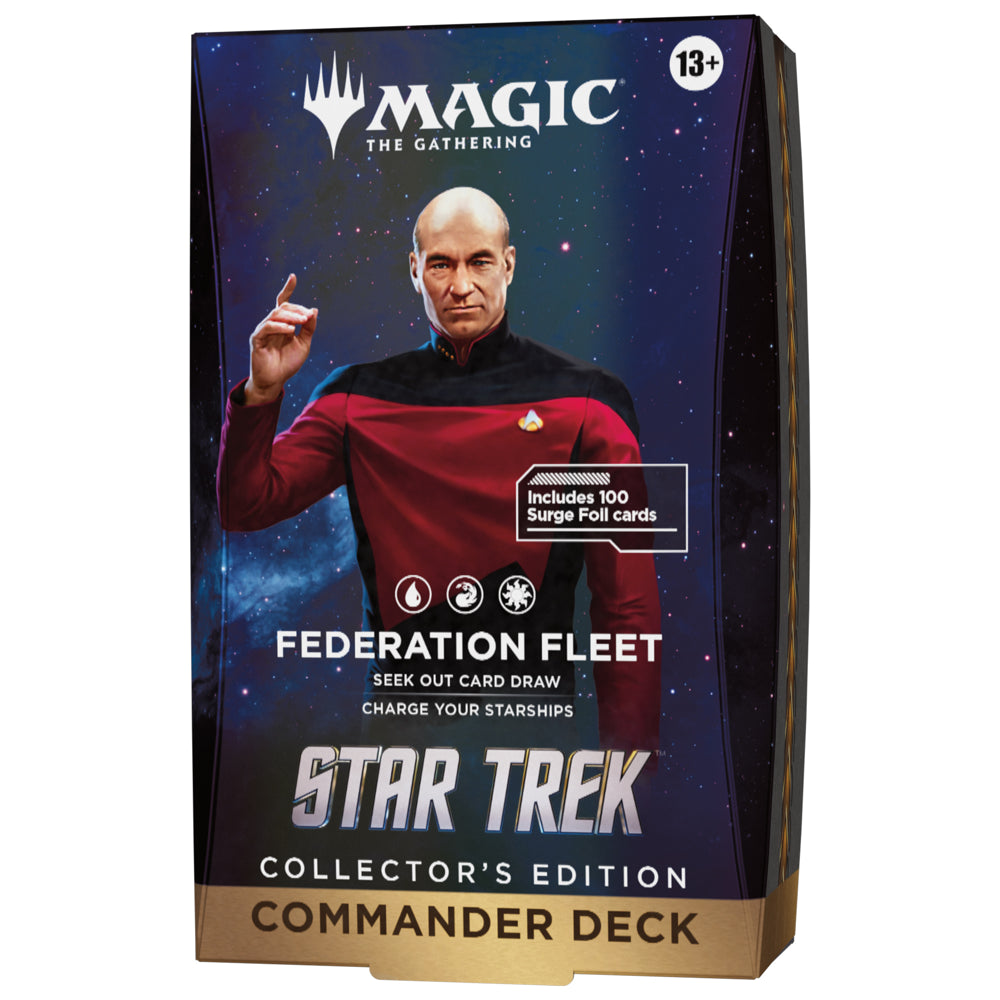 PRE-ORDER: Magic the Gathering: Star Trek - Collector Commander Deck - Federation Fleet (Expected Release November 13, 2026)