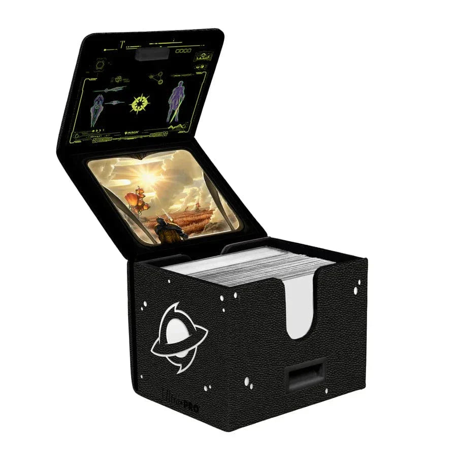 Magic The Gathering CCG: Edge Of Eternities Premium Alcove Edge Deck Box - White