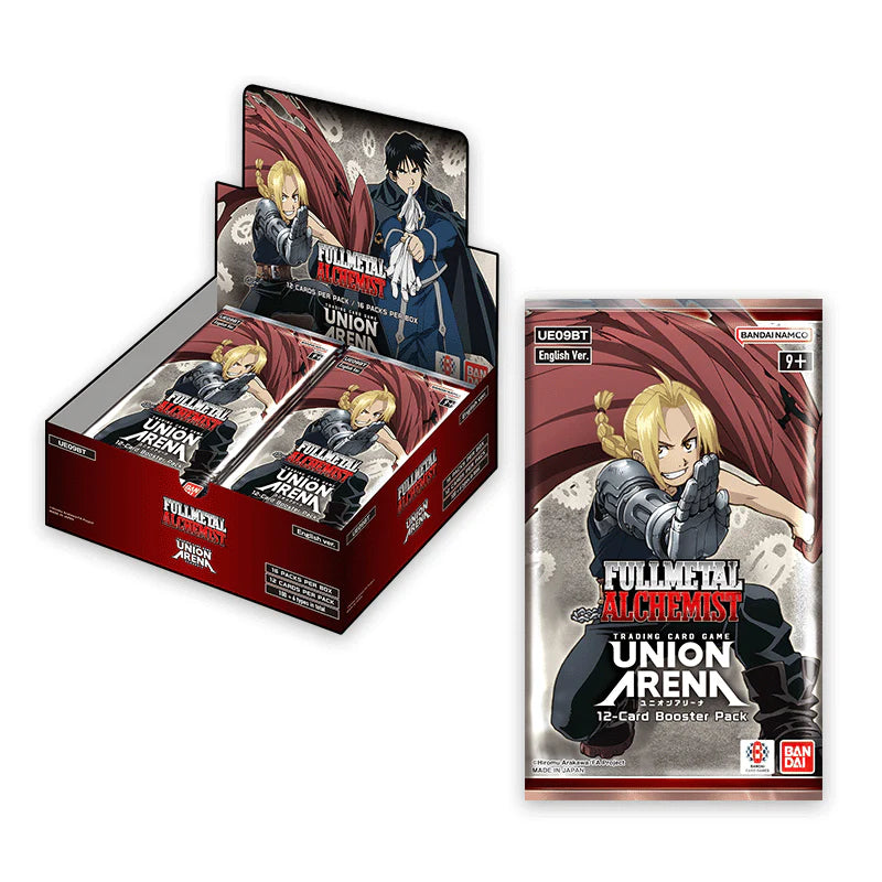 Union Arena TCG: Full Metal Alchemist Booster Display
