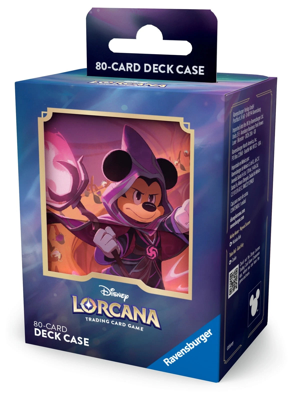 Disney Lorcana Reign Of Jafar Deck Box- Sorcerer Mickey