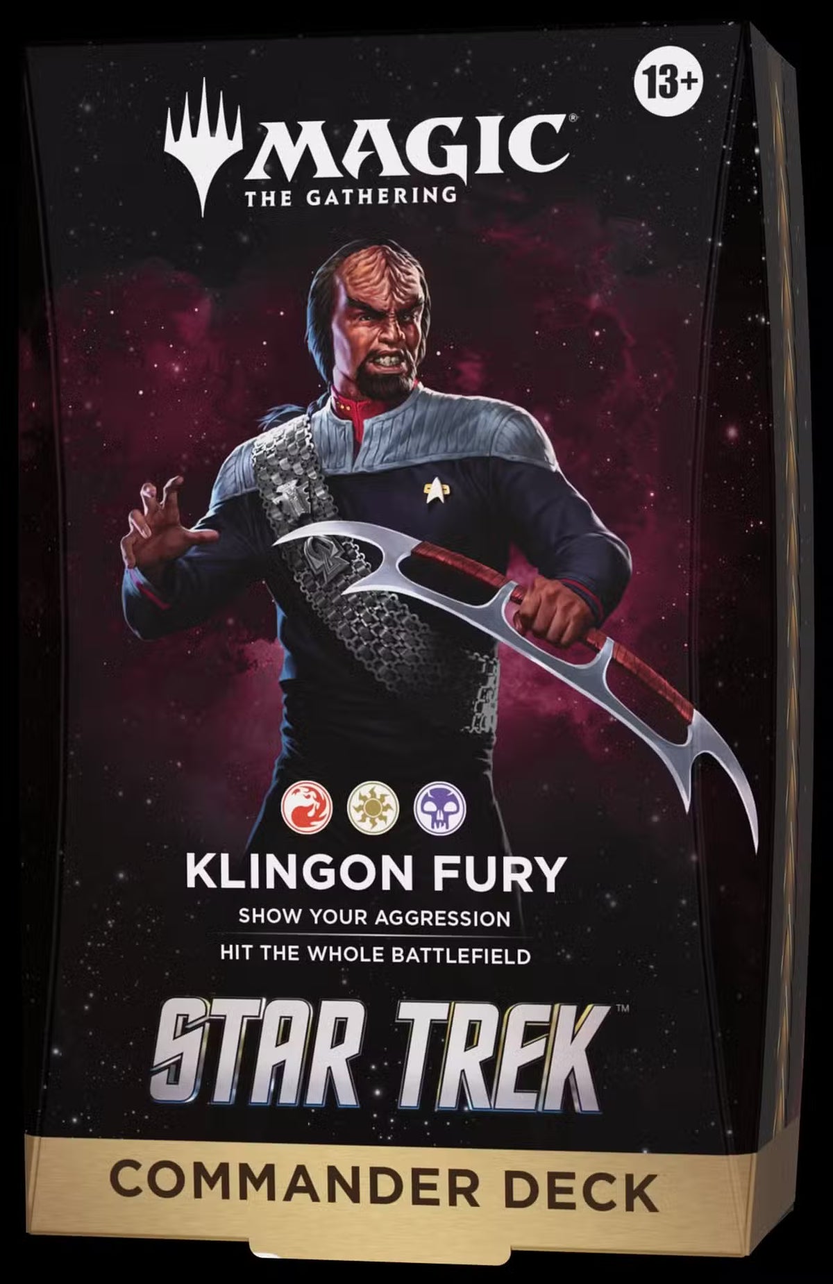 PRE-ORDER: Magic the Gathering: Star Trek - Collector Commander Deck - Klingon Fury (Expected Release November 13, 2026)