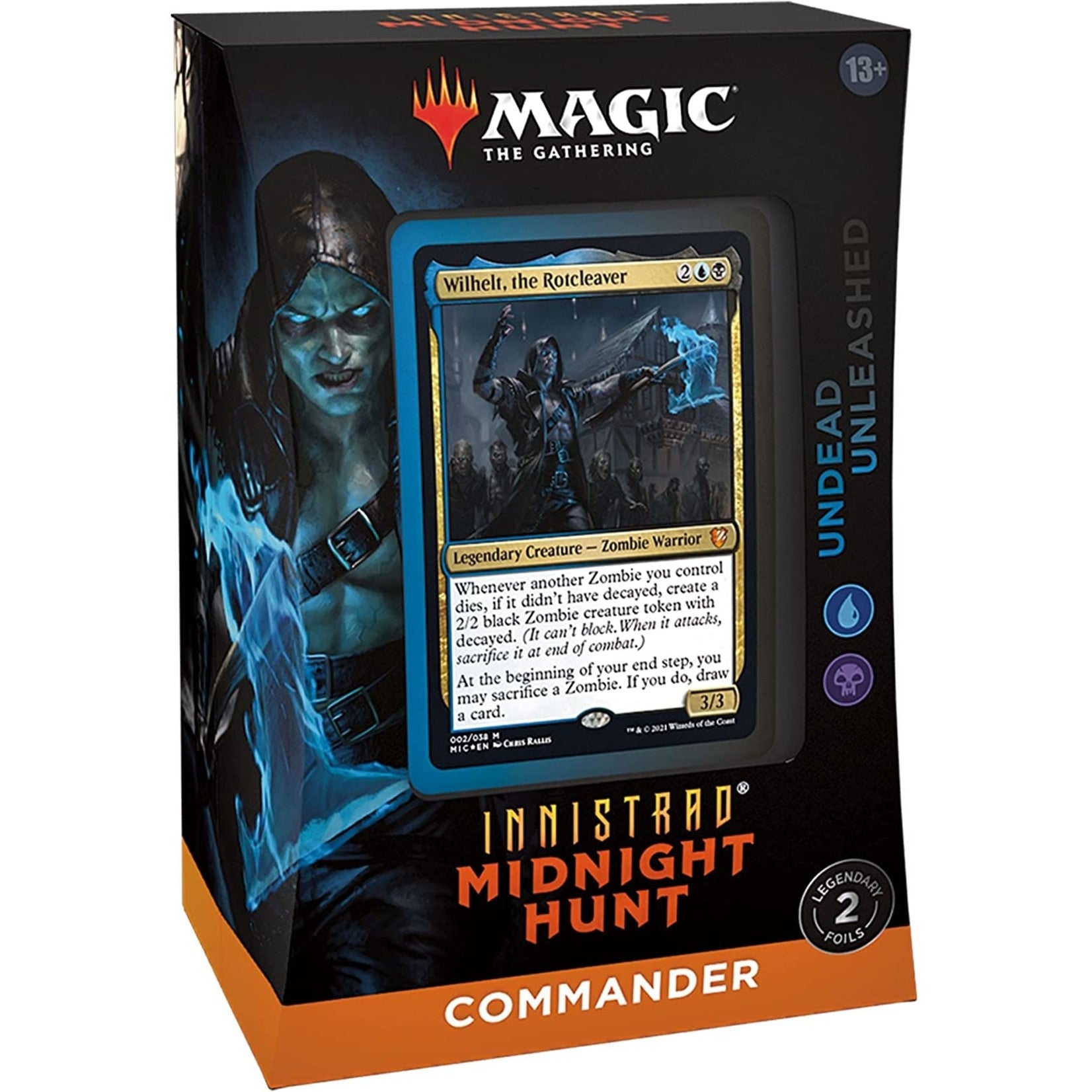 Magic The Gathering Midnight Hunt Commander Deck Undead Unleashed